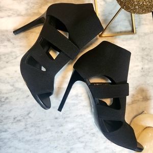 EUC Mix No.6 size 7 black bandage heels. Worn once for an event;very comfy!